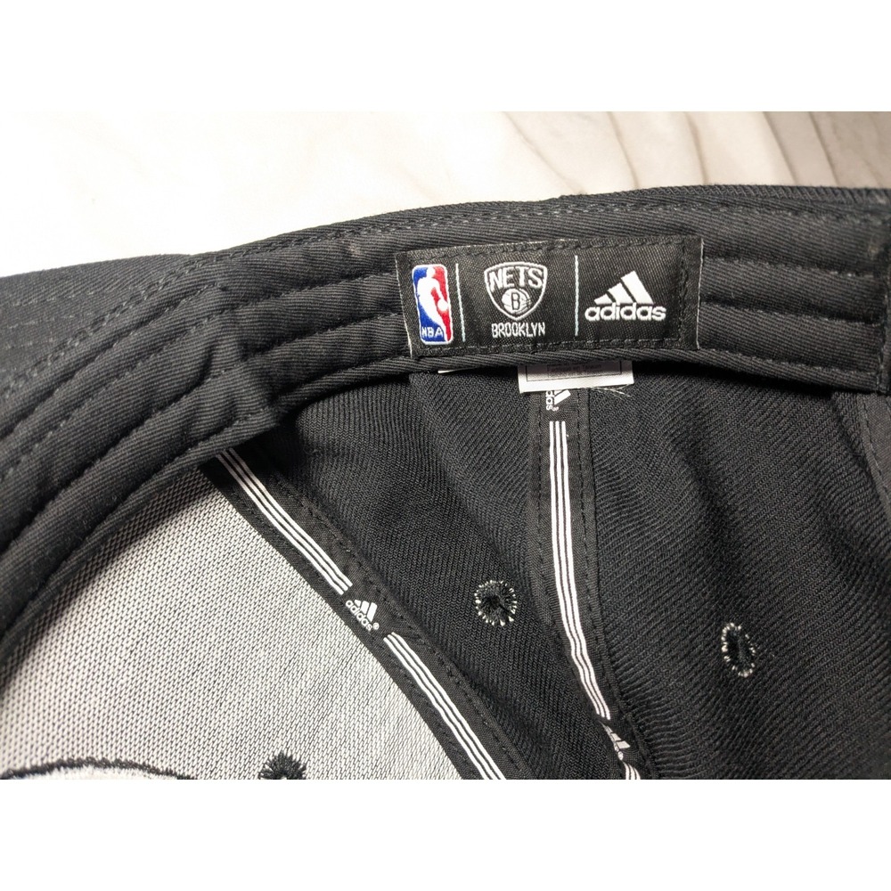 Adidas NBA Brooklyn Nets‎ Snapback Hat - Picture 7 of 8